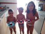 Piscina y cocina