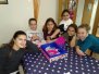 20180209 Cumpleaños de Alba. Fiesta de pijamas