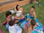 20180706 Vienen primos y dormir casa abuelos